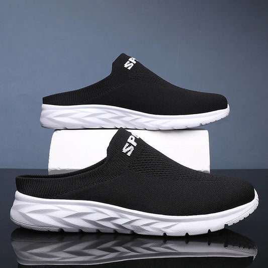 ElinisStep-Fashionable Anti-Slip Half Slippers for Outdoor Adventures